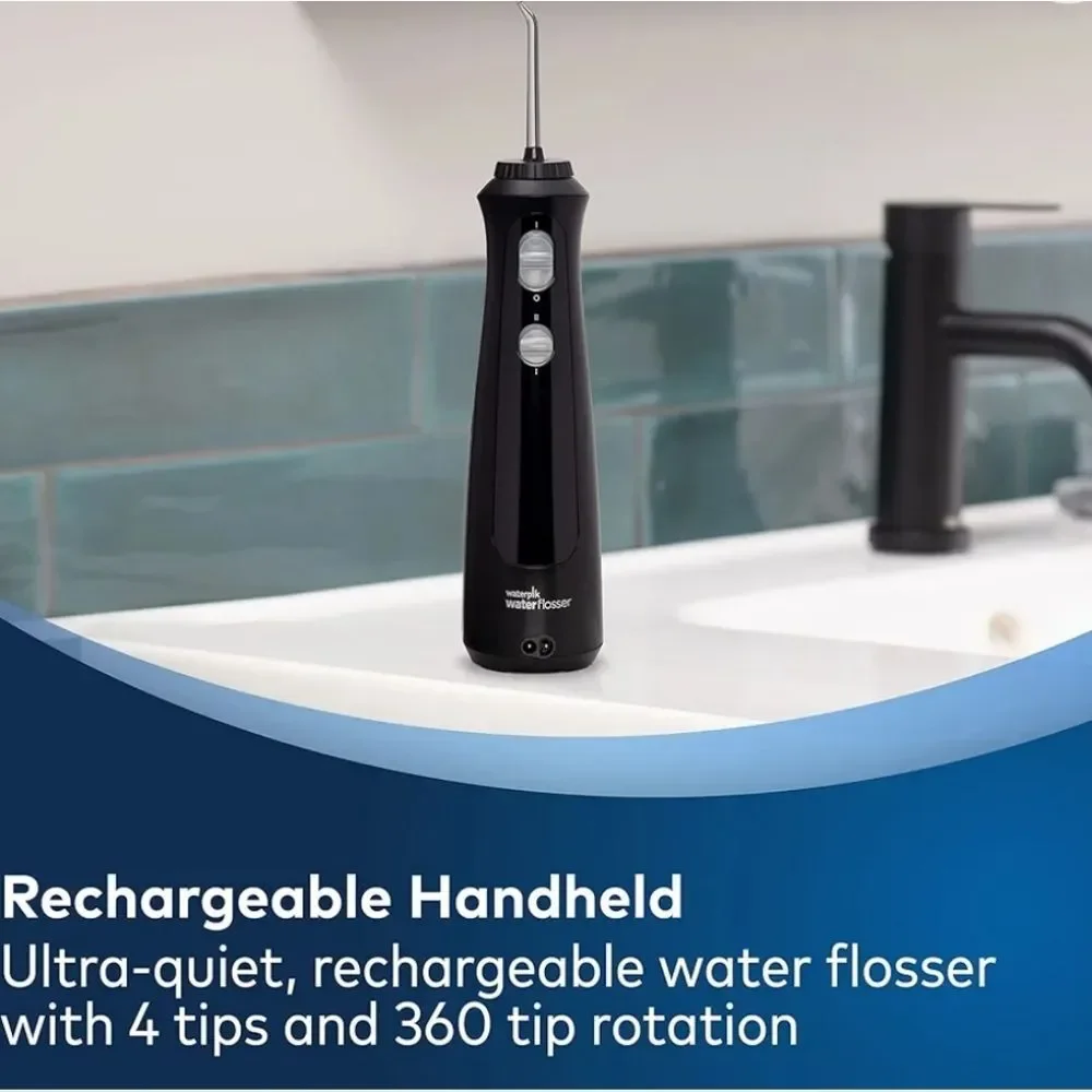 Waterpik‎ Cordless Pearl Waterflosser- Black